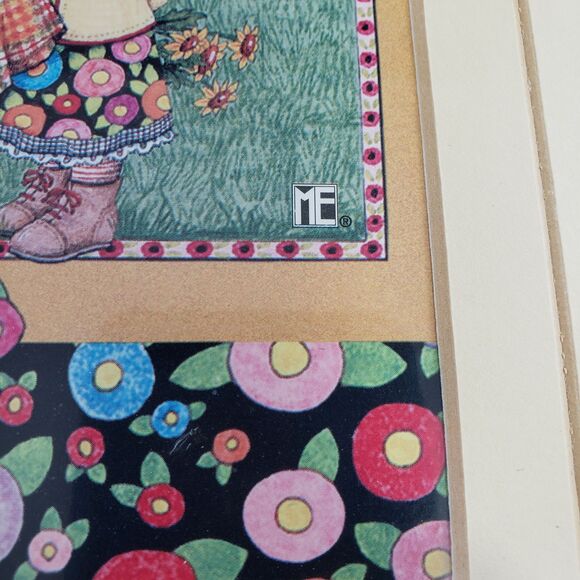 Mary Engelbreit 1983 COUNT YOUR BLESSINGS Matted 11 x 14 Sealed Lithograph VTG - Picture 4 of 8